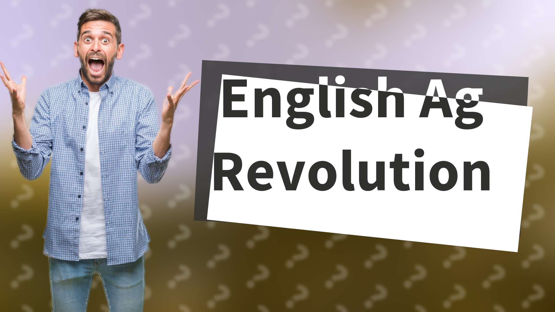 English Ag Revolution