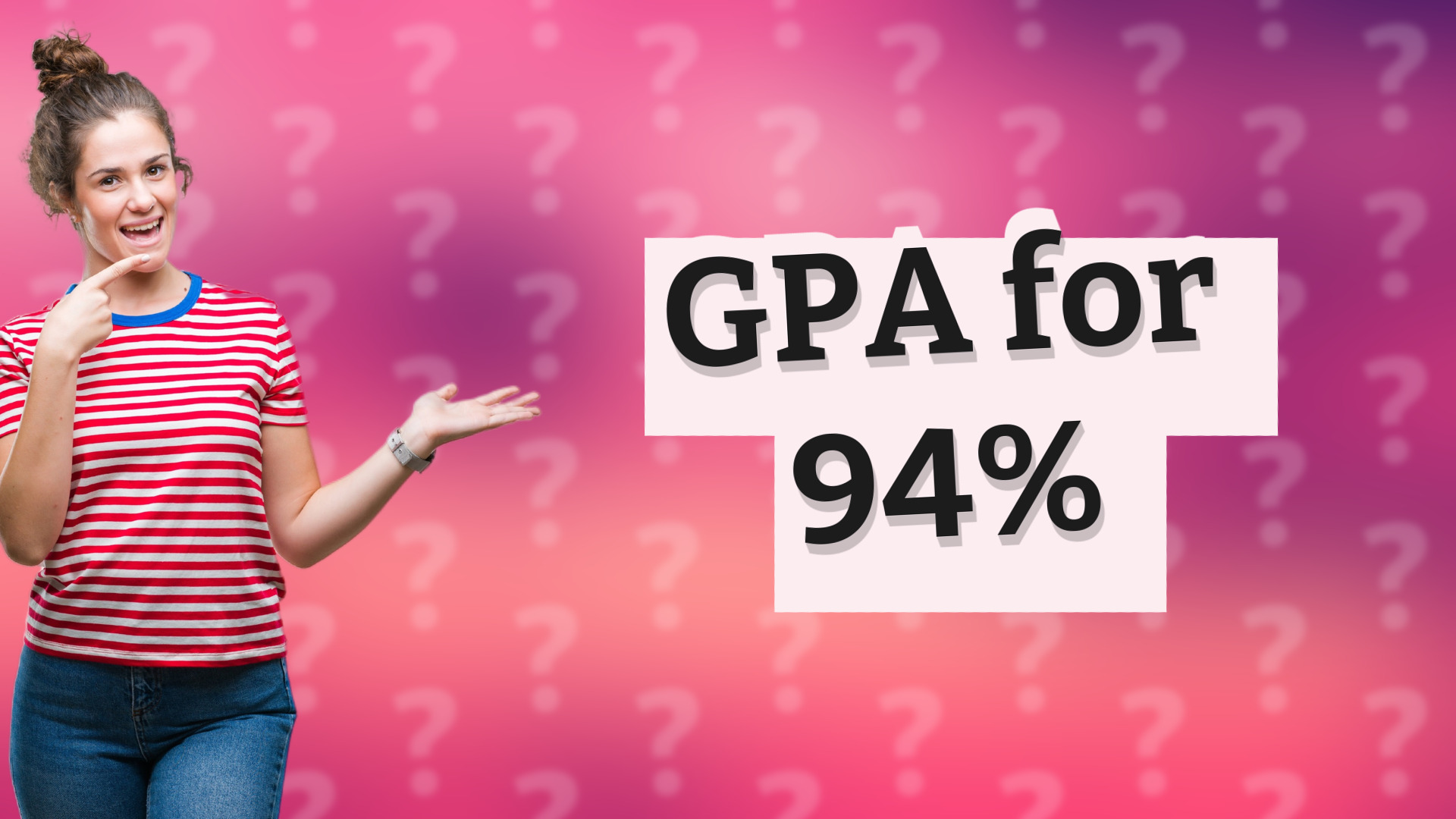 GPA for 94%