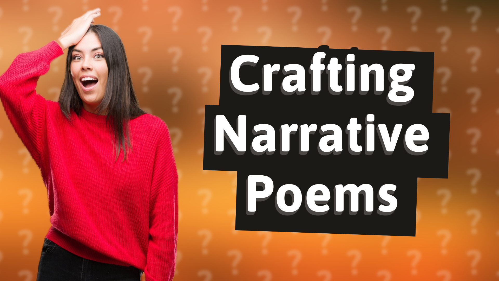 Crafting Narrative Poems