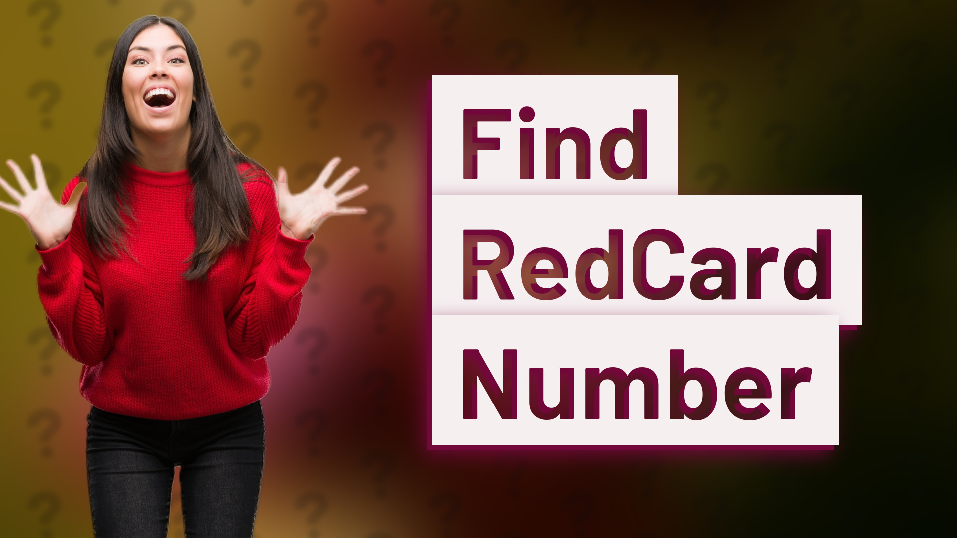 Find RedCard Number