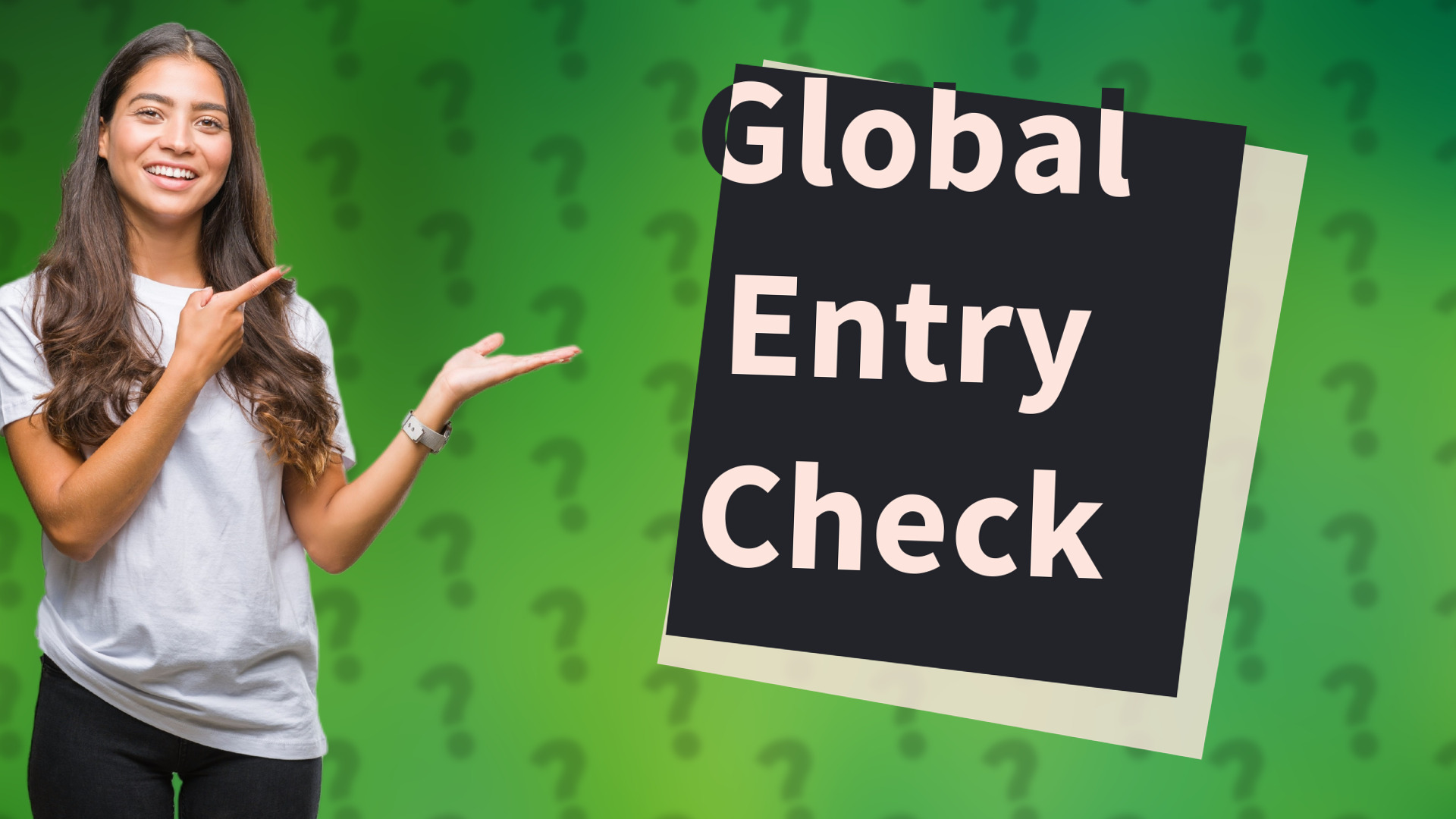 Global Entry Check