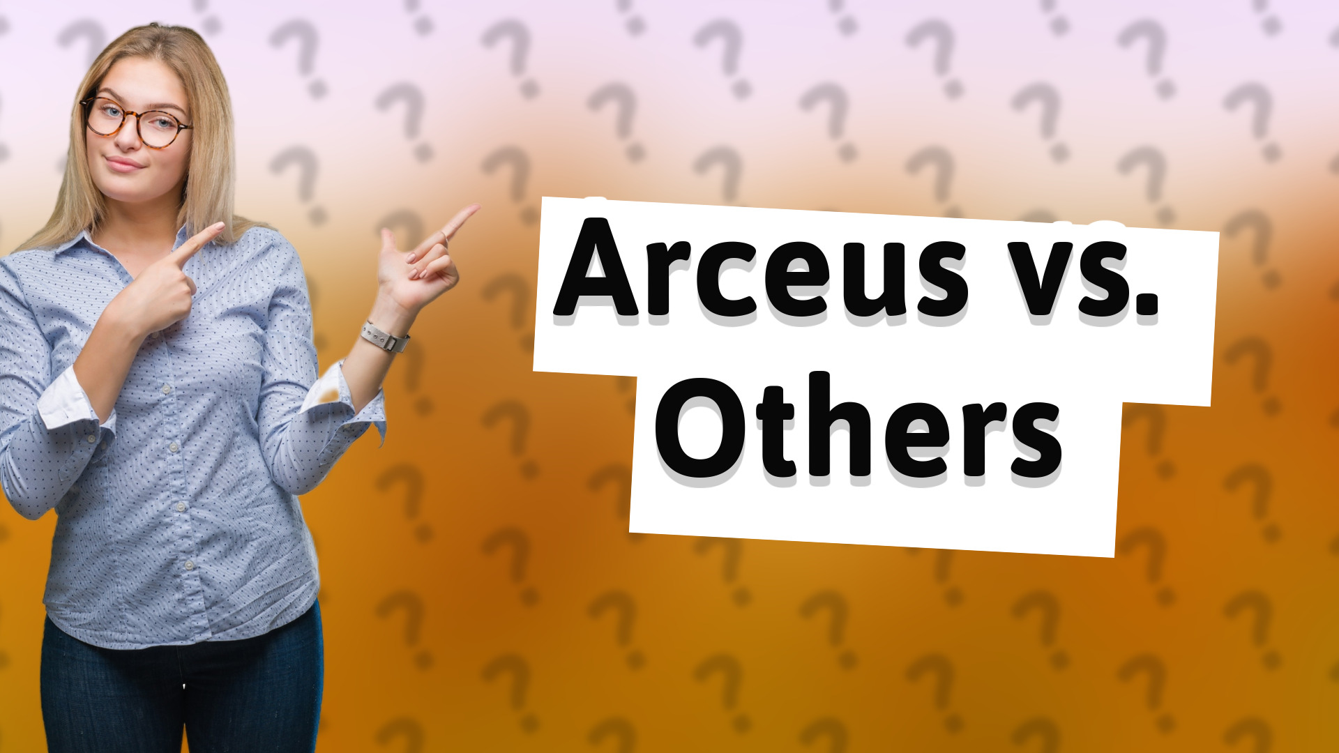 Arceus vs. Others