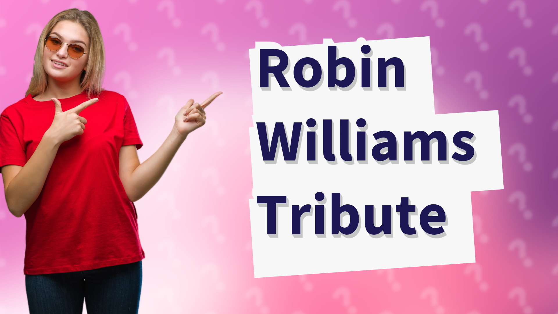 Robin Williams Tribute