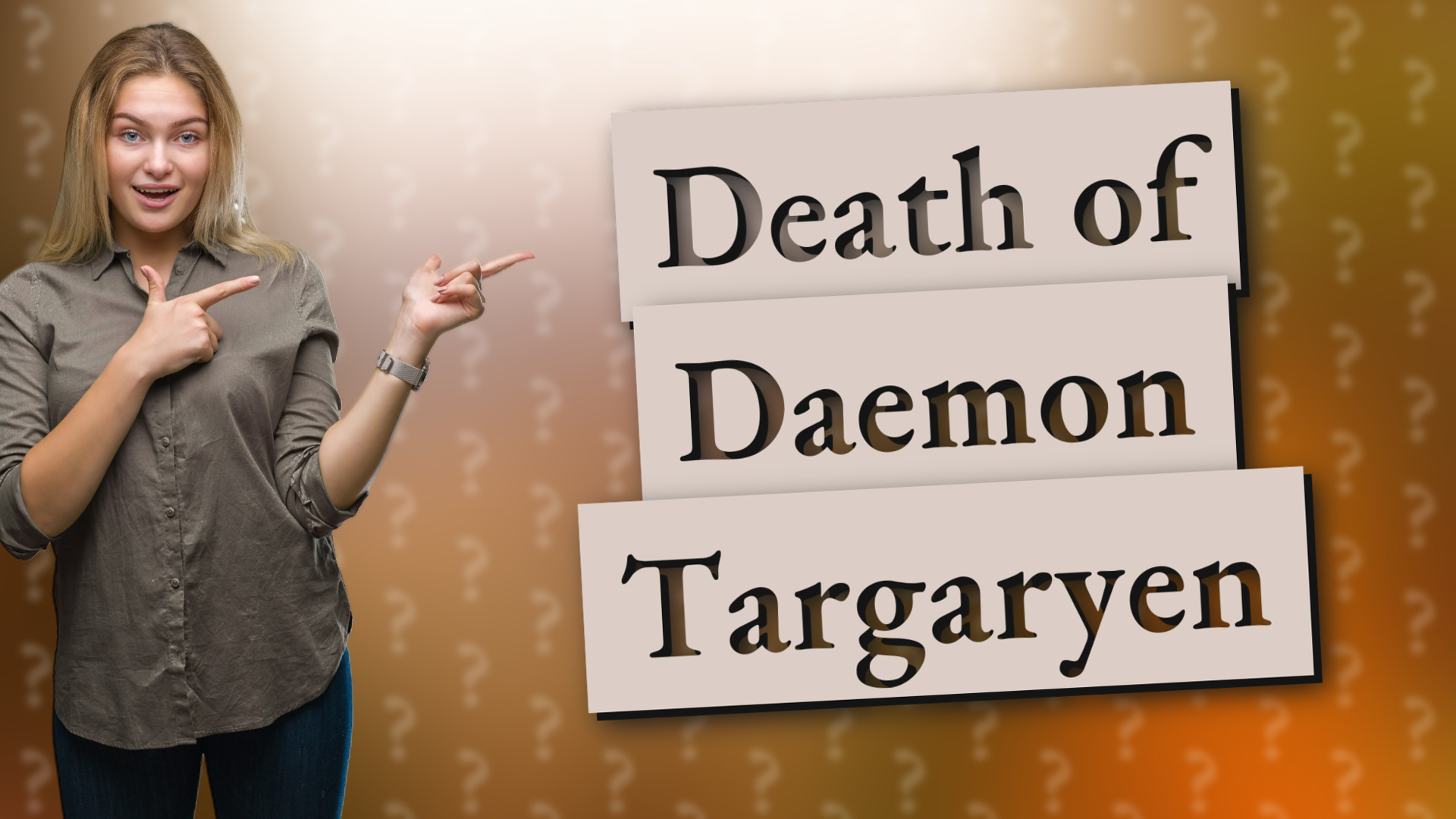 Death of Daemon Targaryen