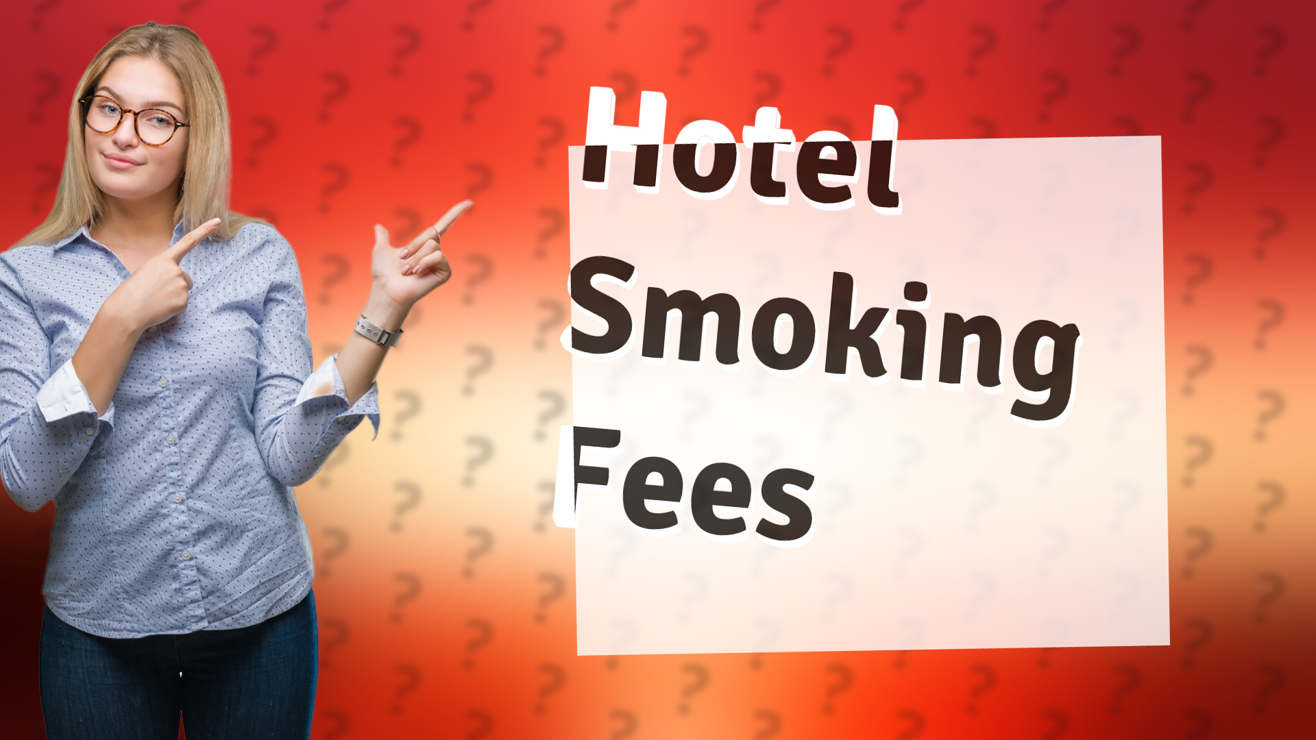 Hotel Smoking Fees