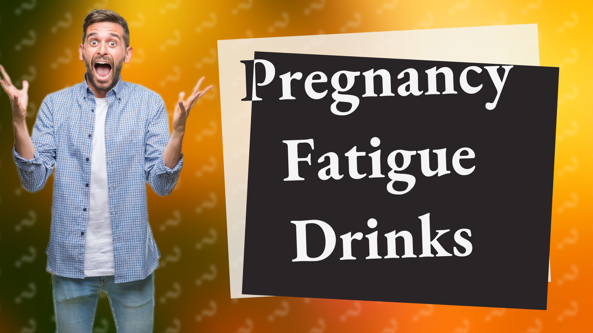 Pregnancy Fatigue Drinks