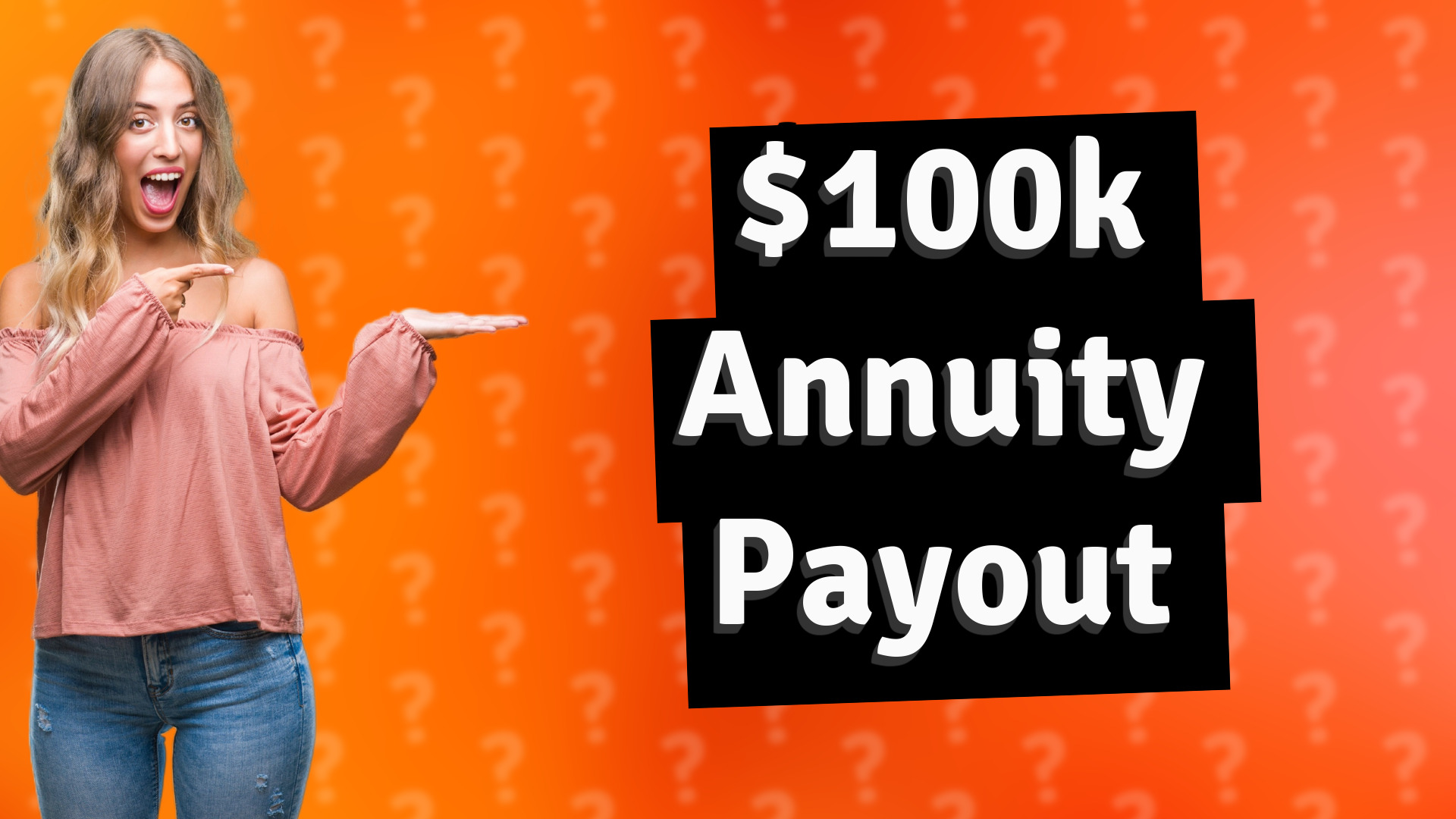 $100k Annuity Payout