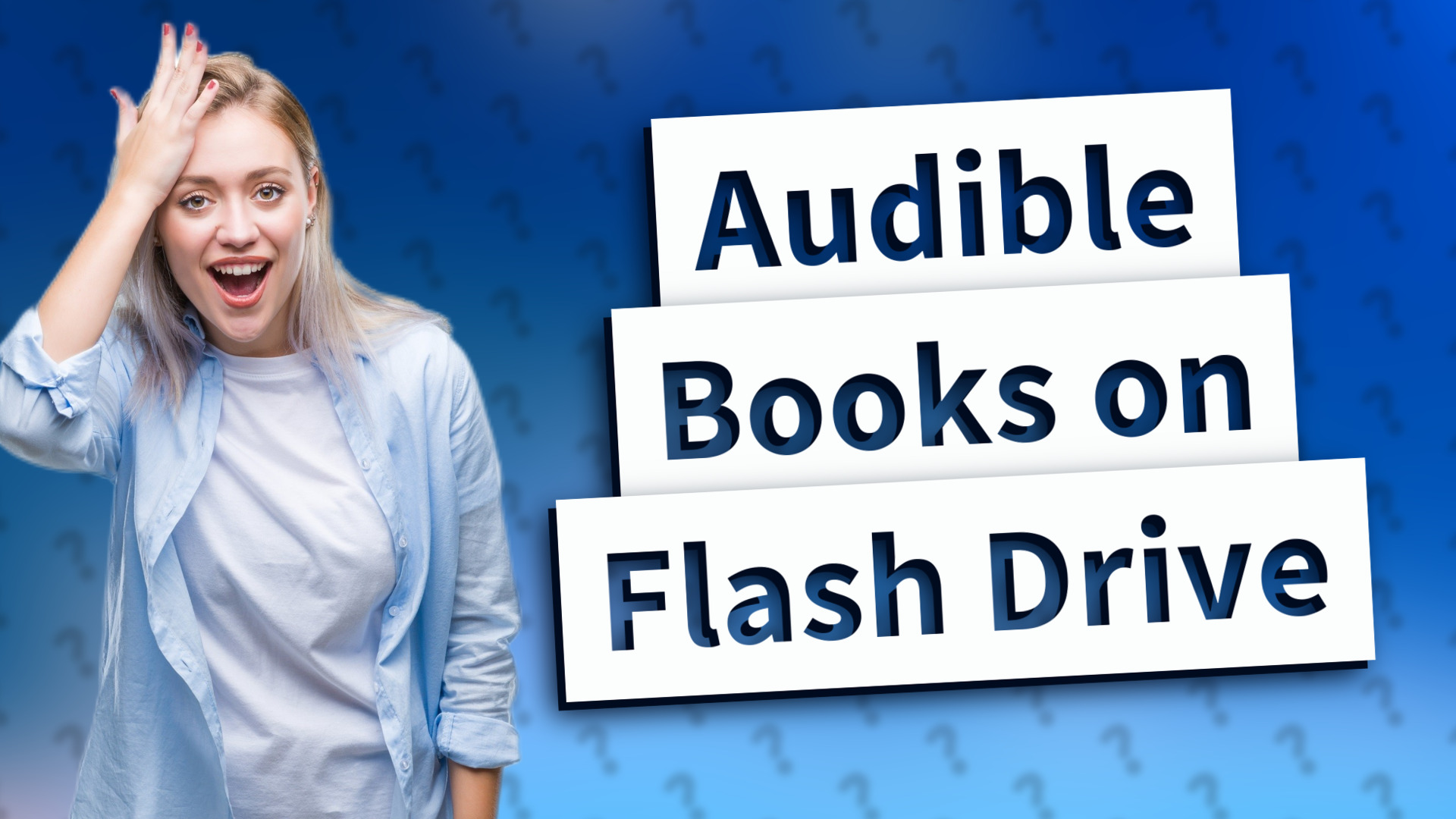 Audible Books on Flash Drive
