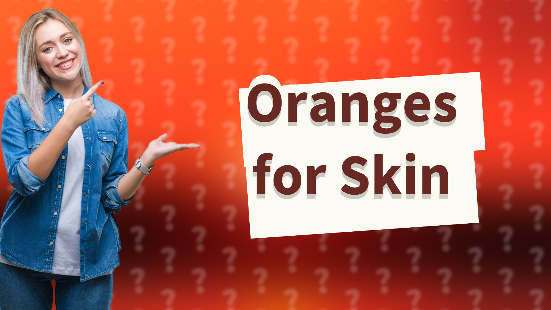 Oranges for Skin
