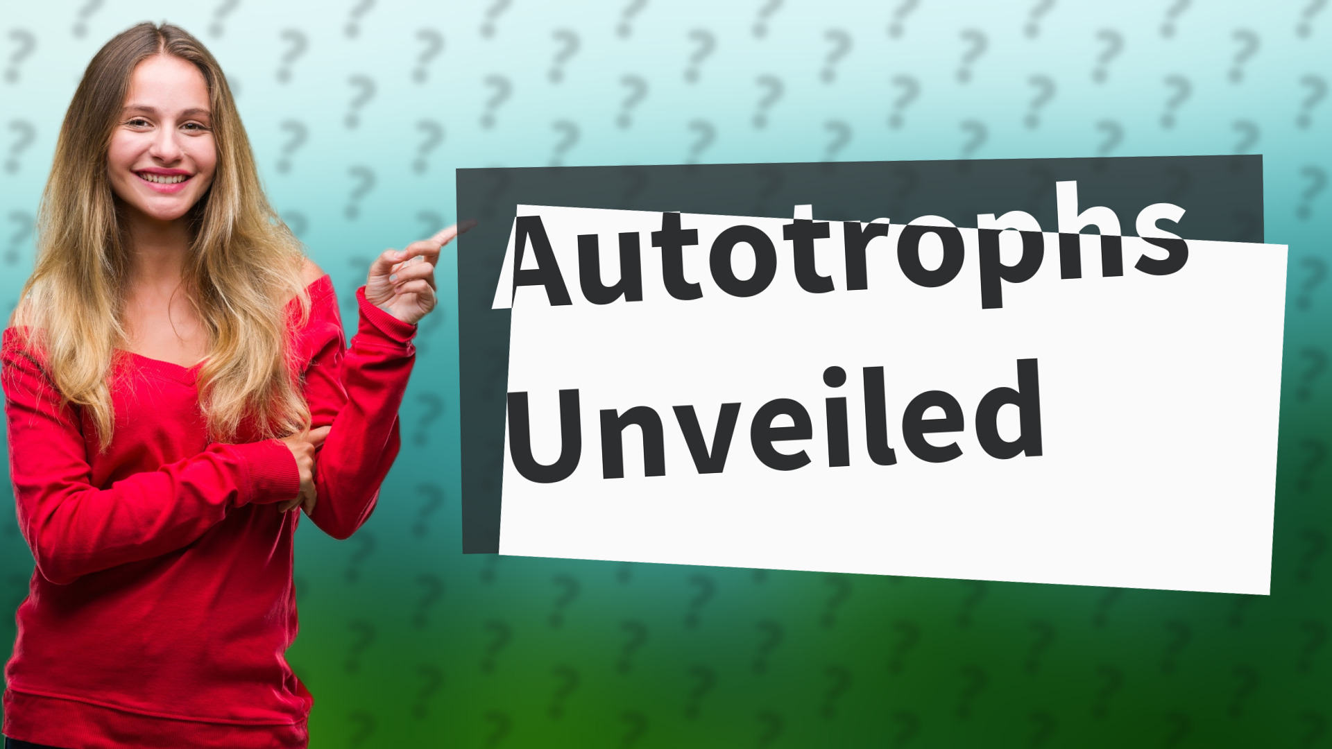 Autotrophs Unveiled