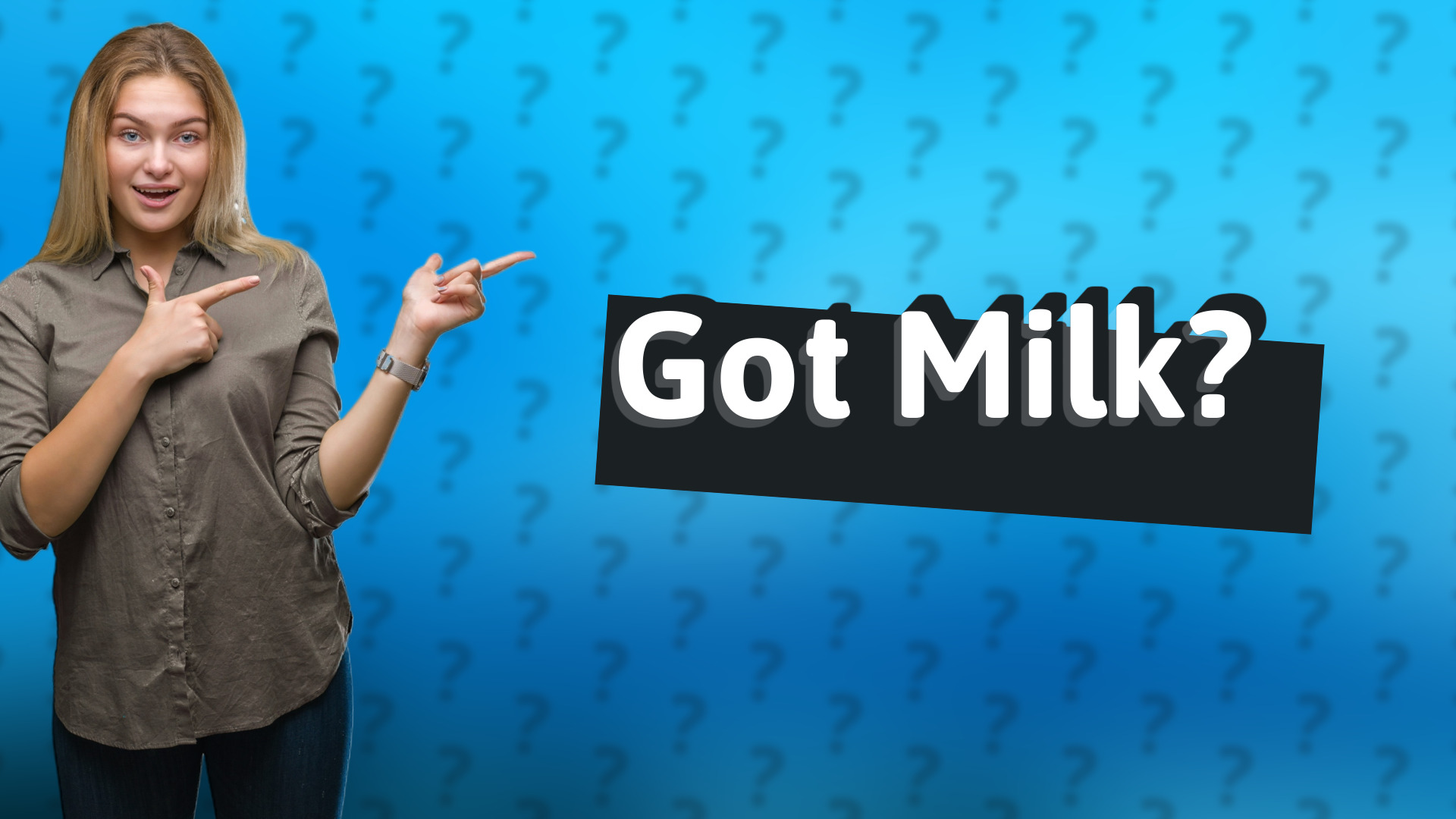 Got Milk?