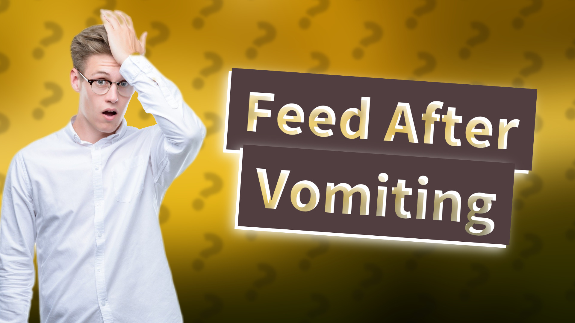 Feed After Vomiting