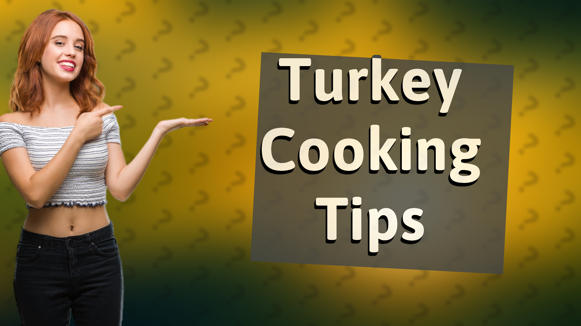 Turkey Cooking Tips