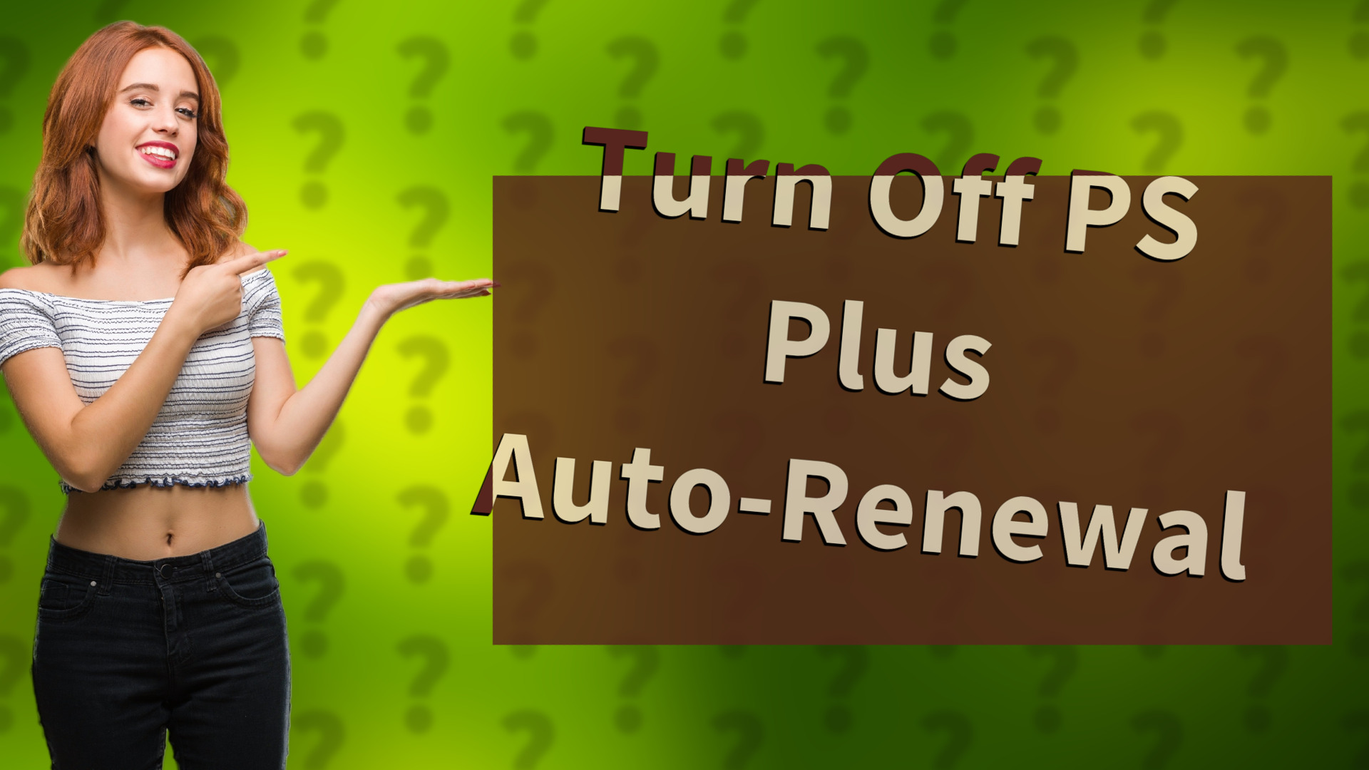 Turn Off PS Plus Auto-Renewal