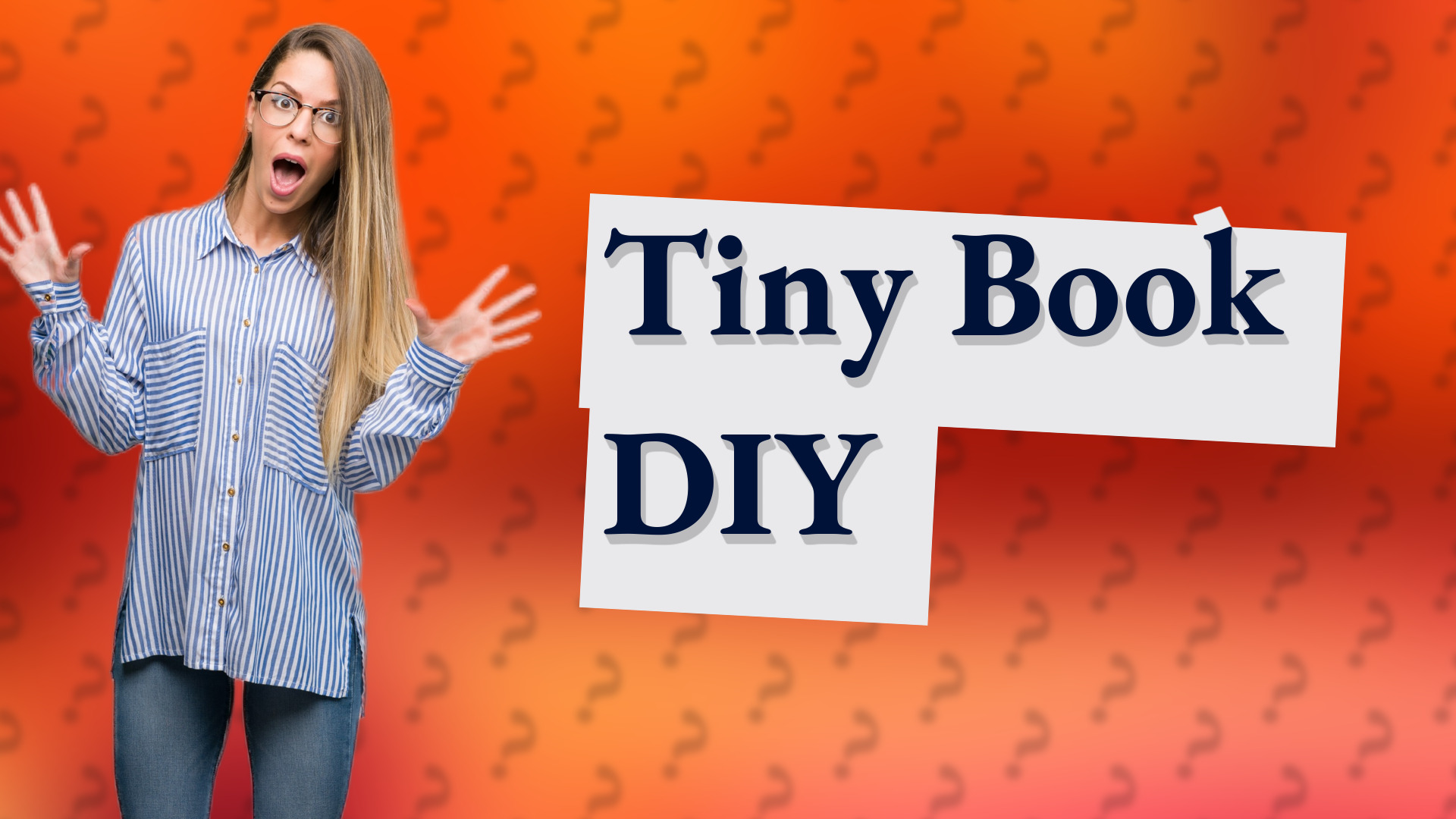 Tiny Book DIY