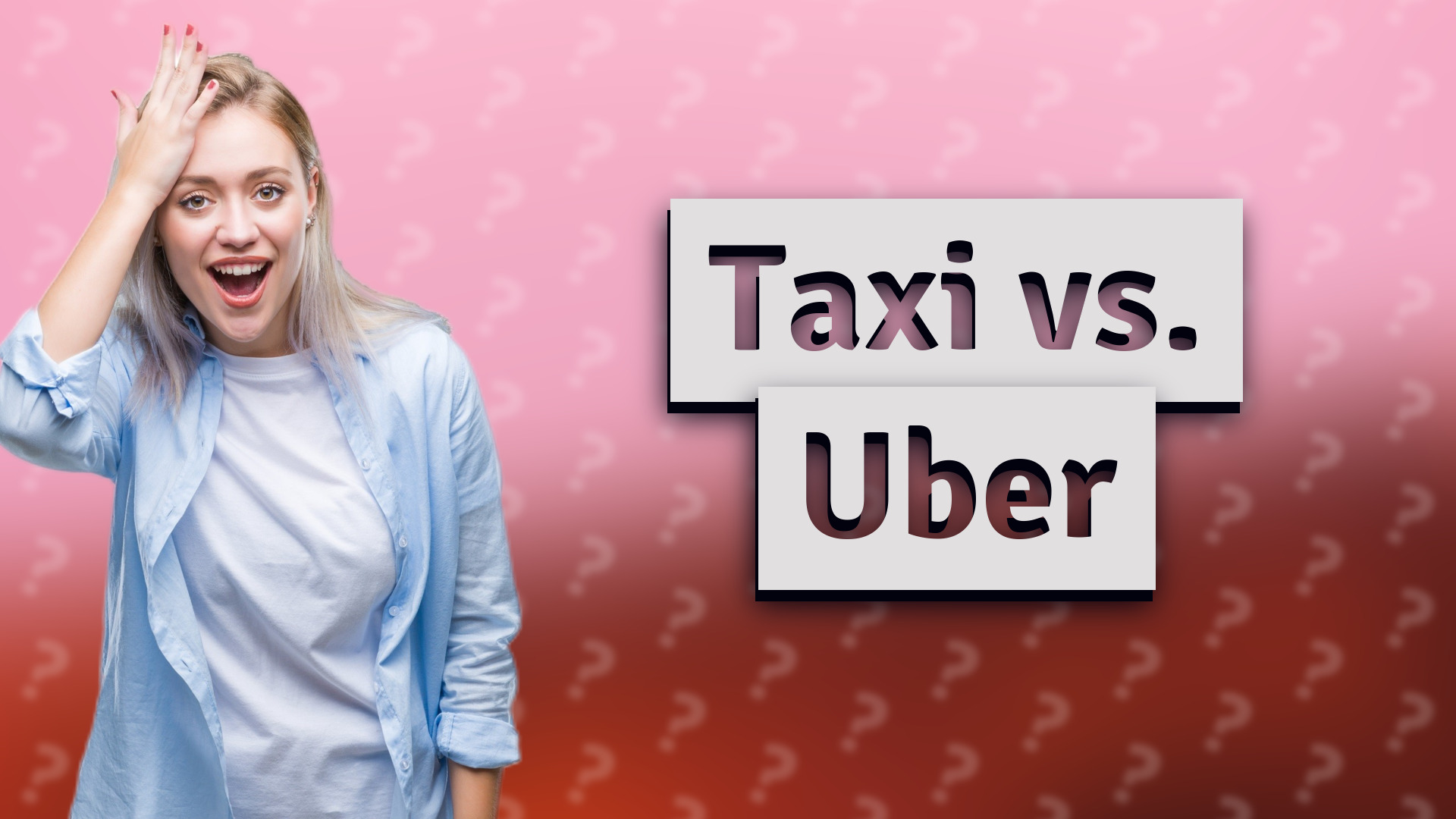 Taxi vs. Uber