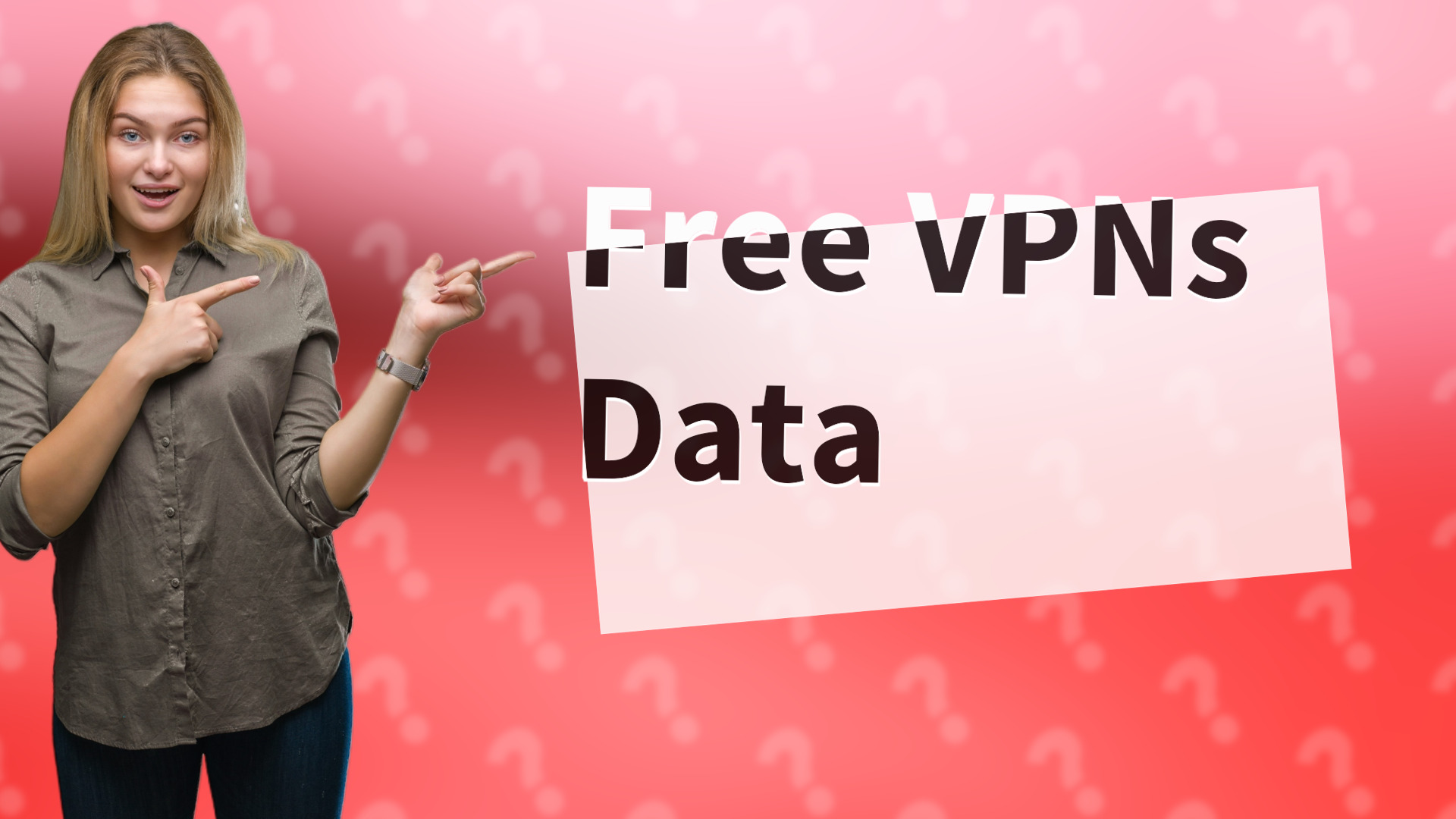 Free VPNs Data
