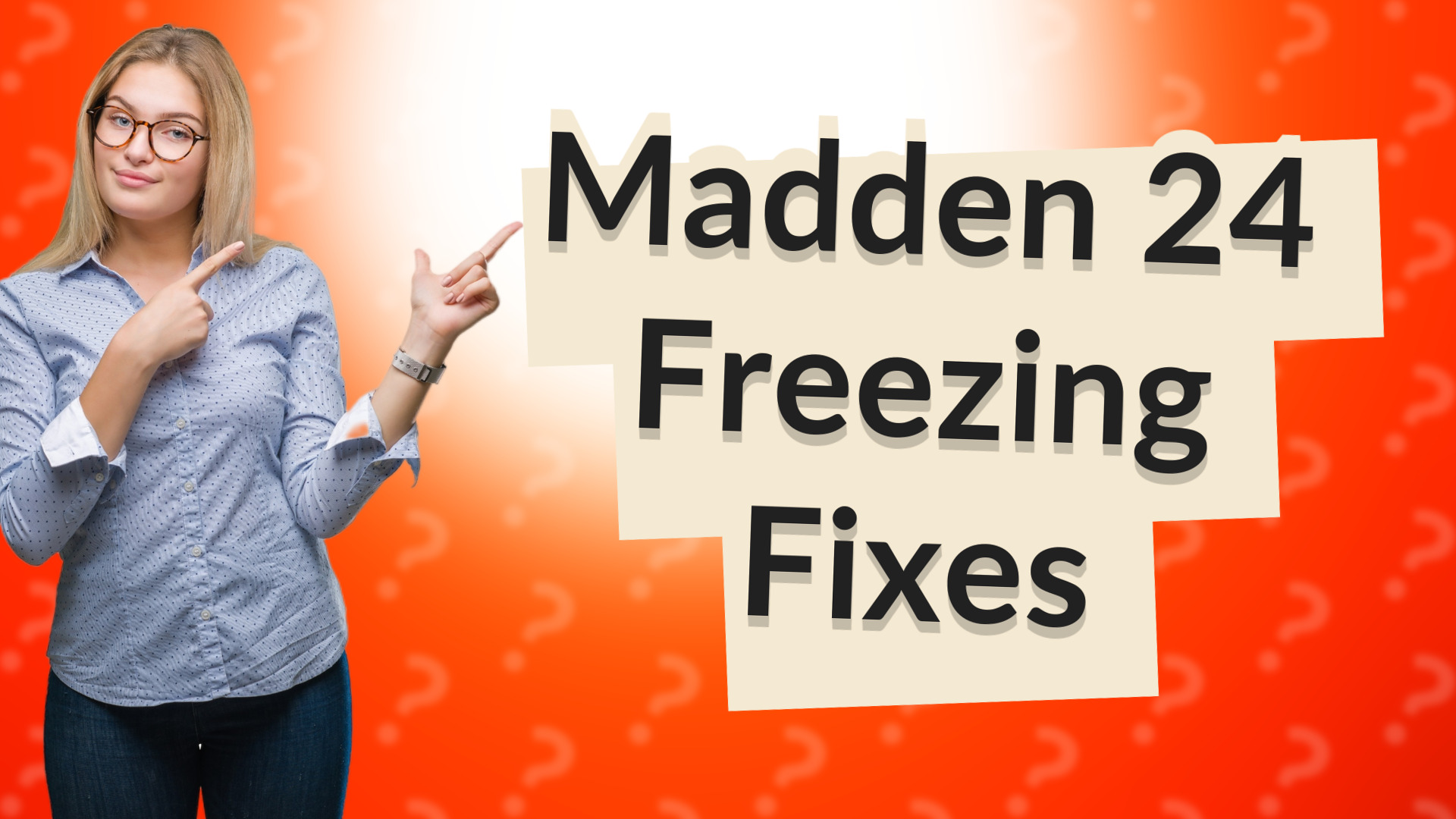 Madden 24 Freezing Fixes