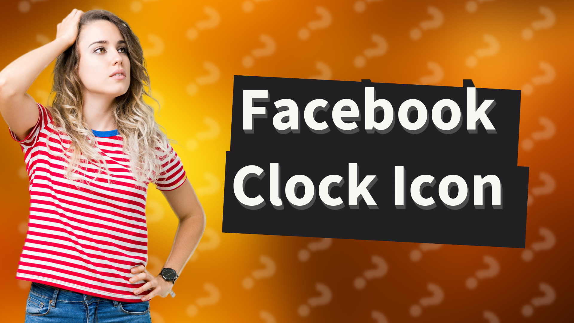 Facebook Clock Icon