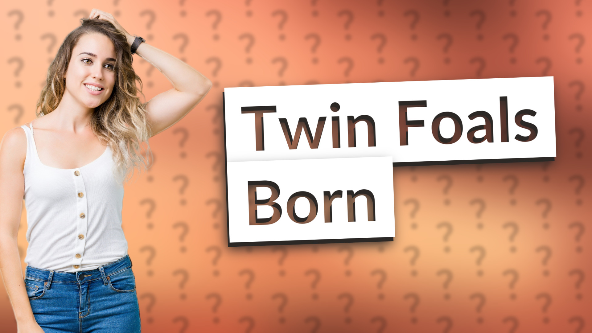 Twin Foals Born