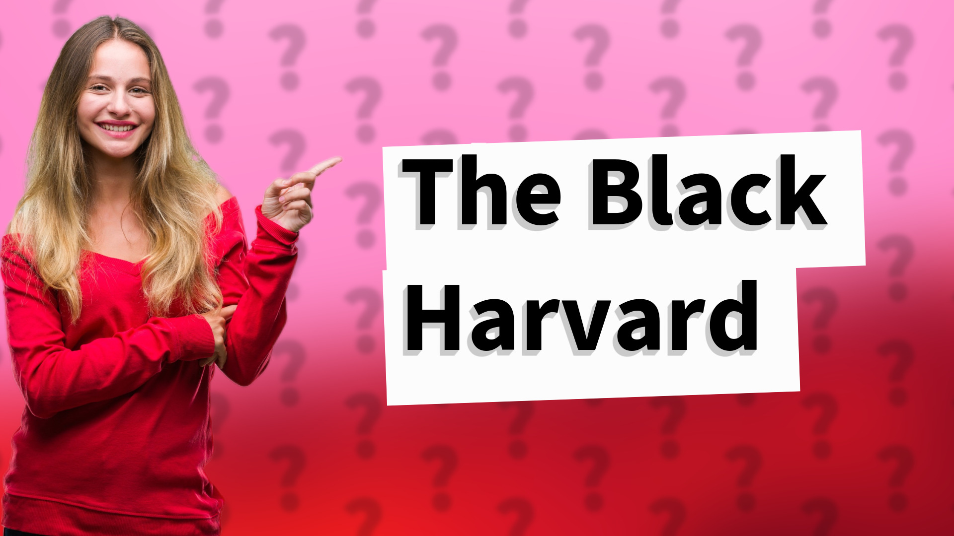 The Black Harvard