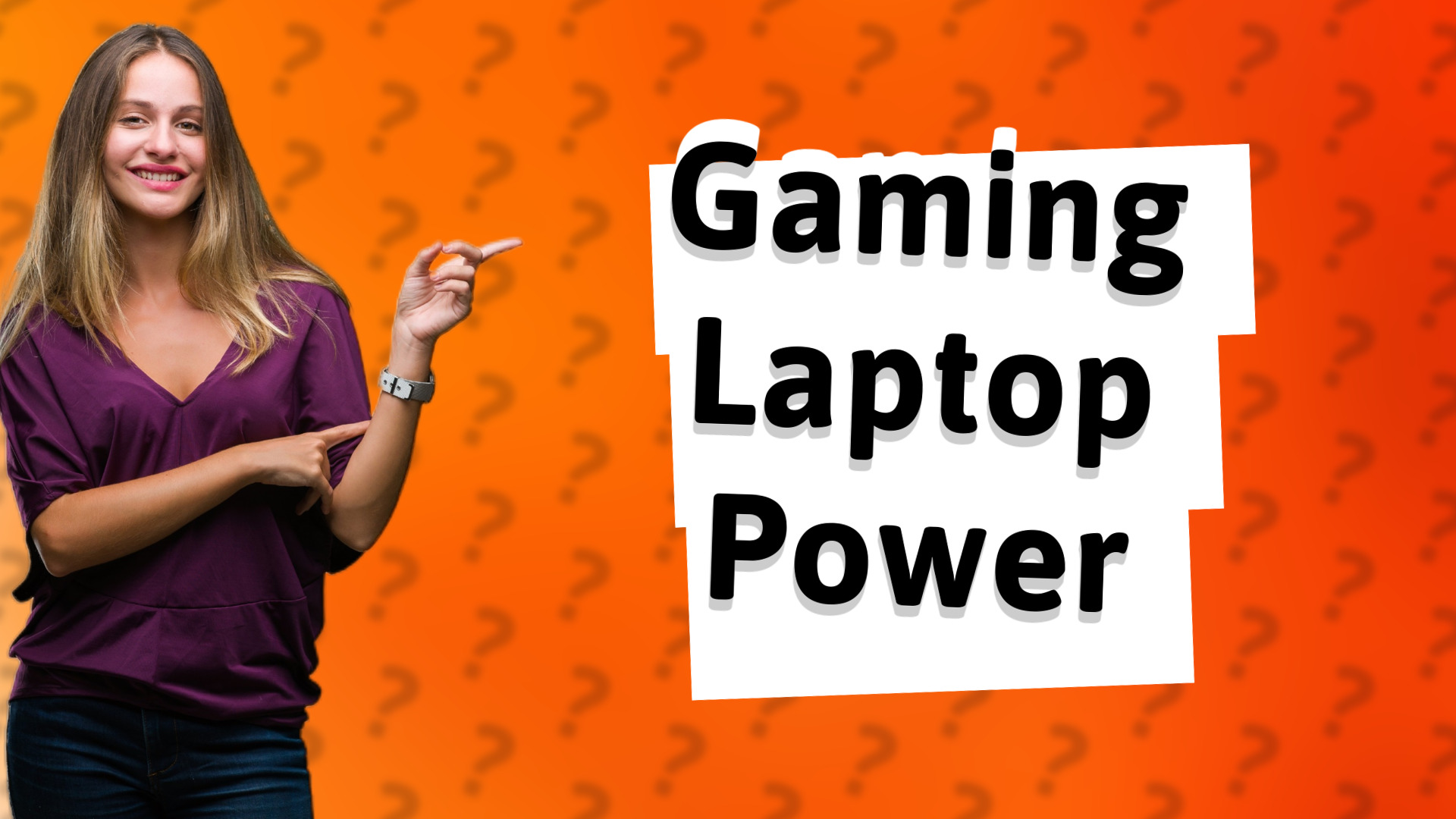 Gaming Laptop Power