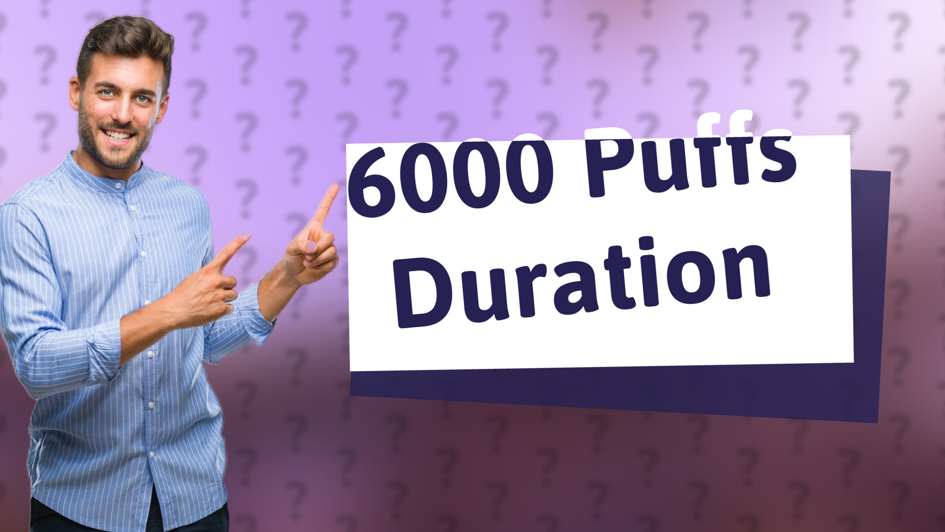 6000 Puffs Duration