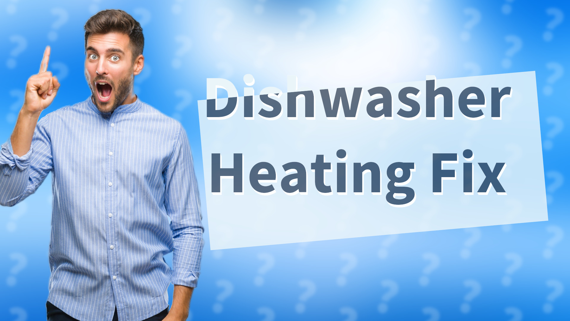 Dishwasher Heating Fix