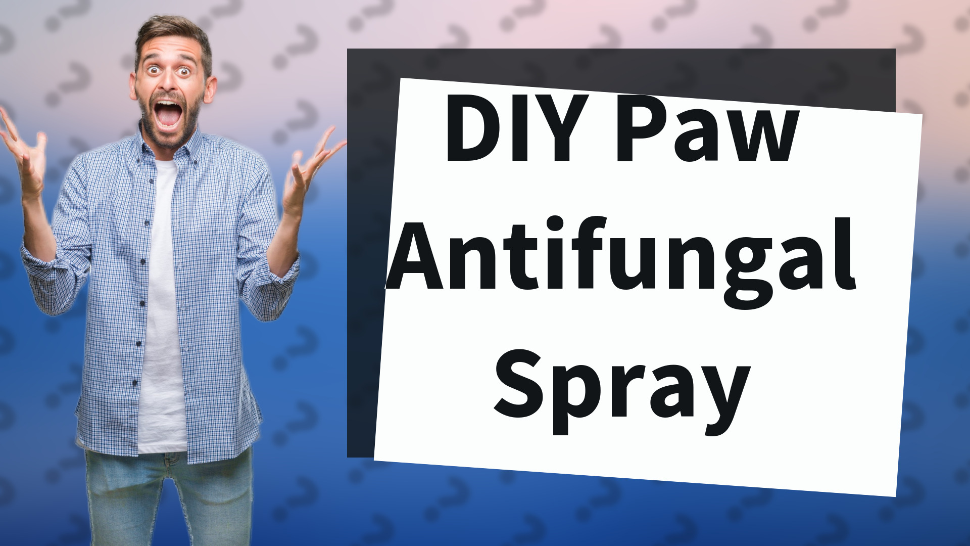 DIY Paw Antifungal Spray