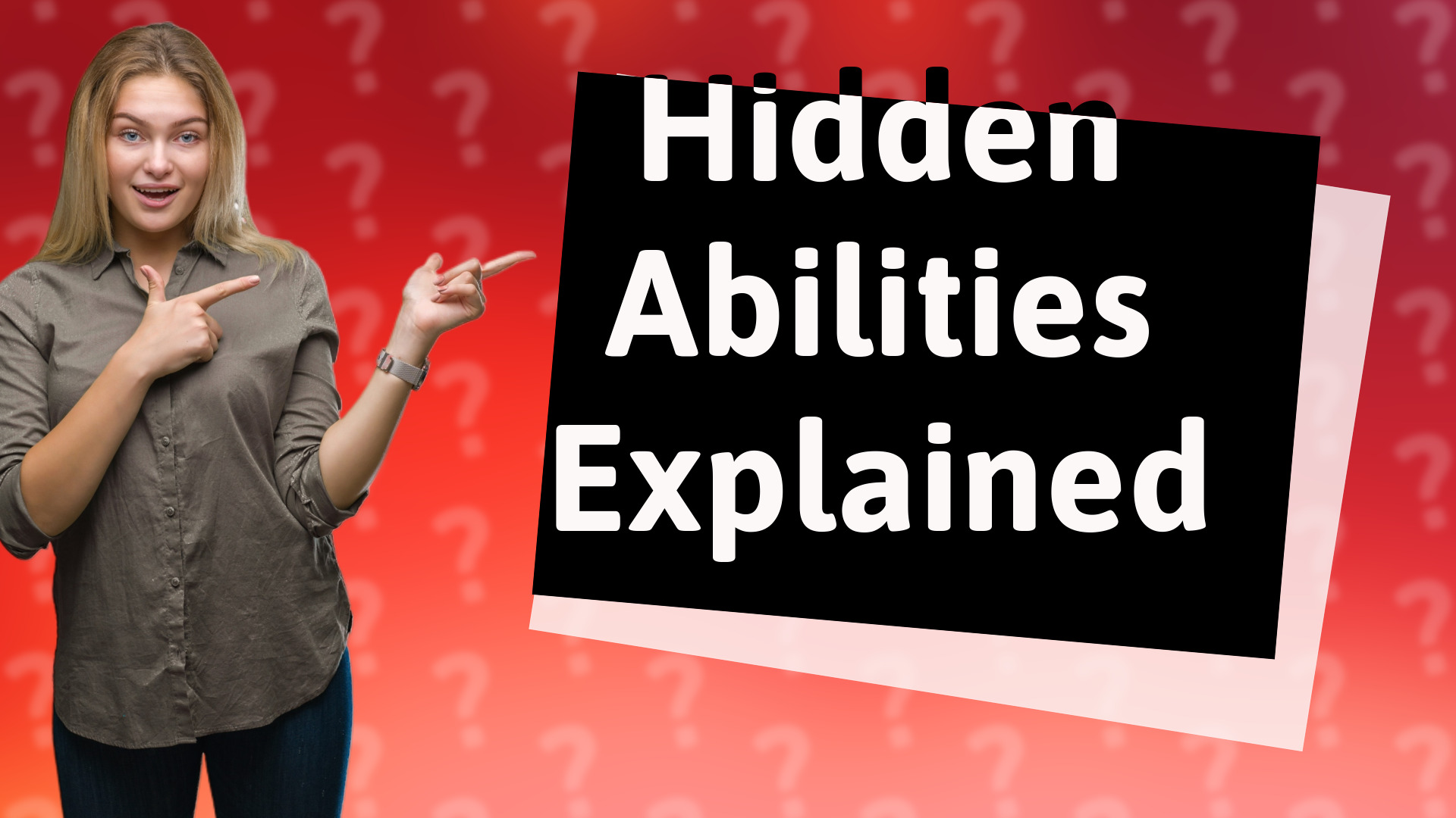 Hidden Abilities Explained