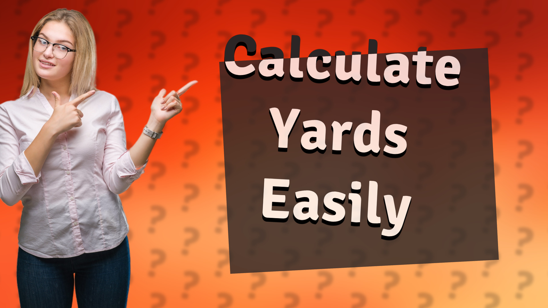 Calculate Yards Easily