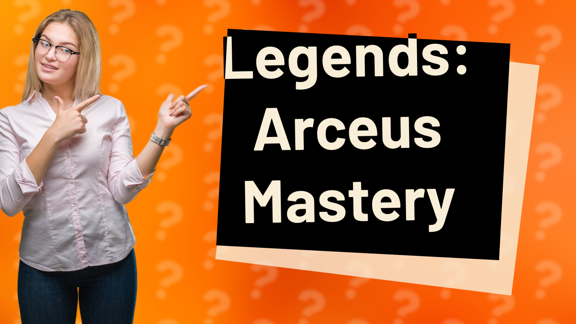 Legends: Arceus Mastery