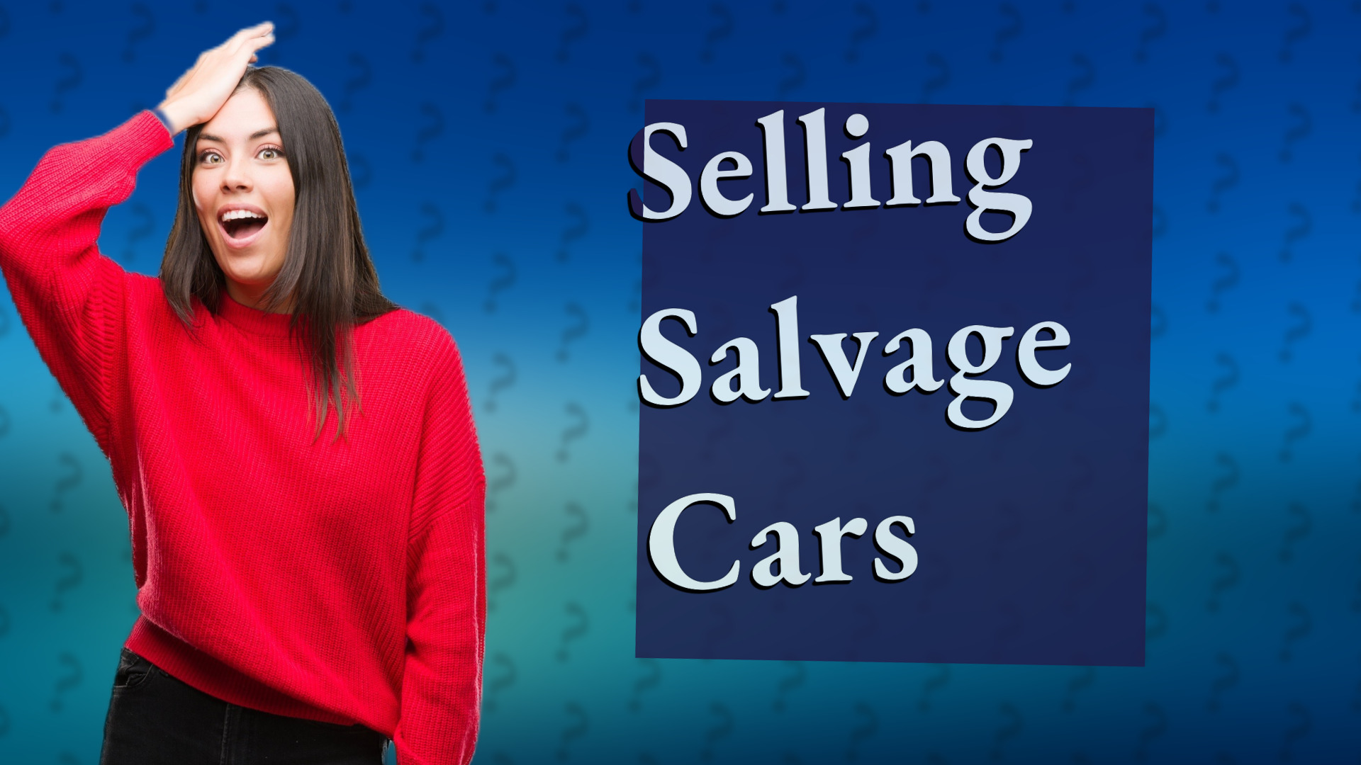 Selling Salvage Cars