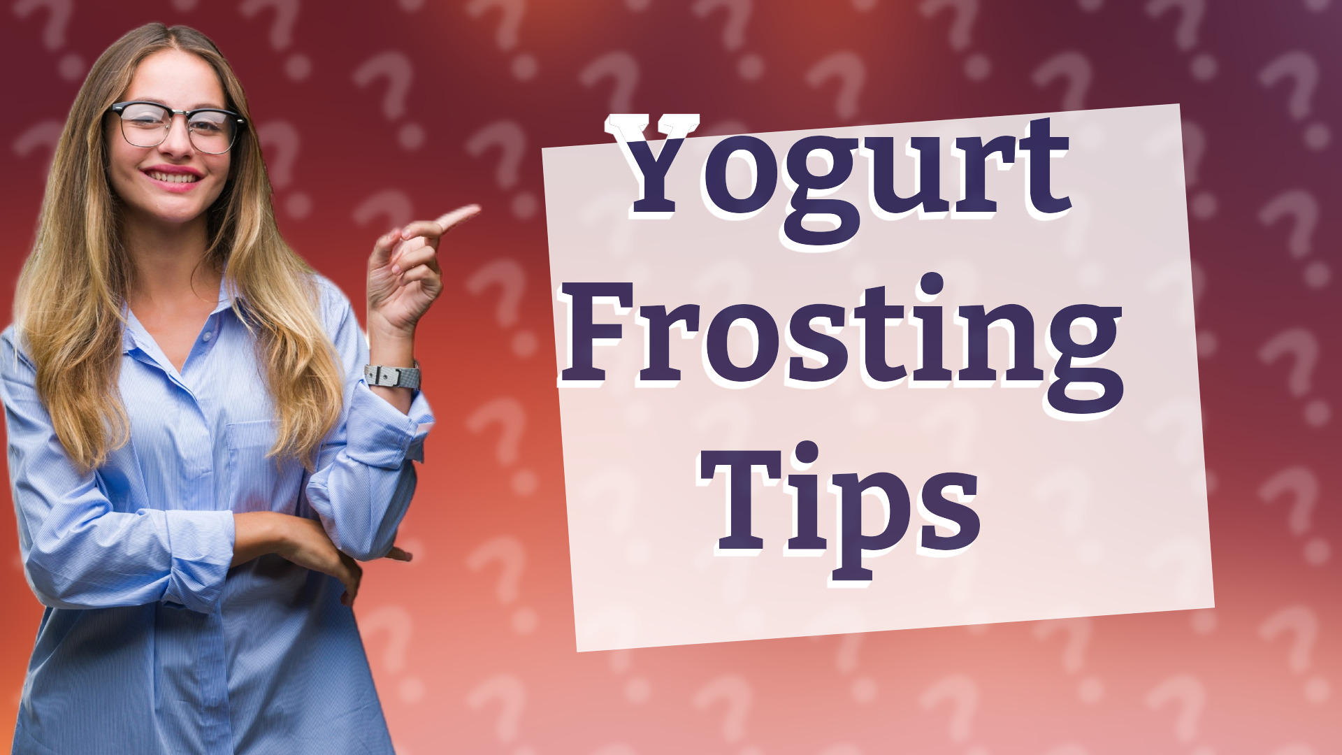 Yogurt Frosting Tips