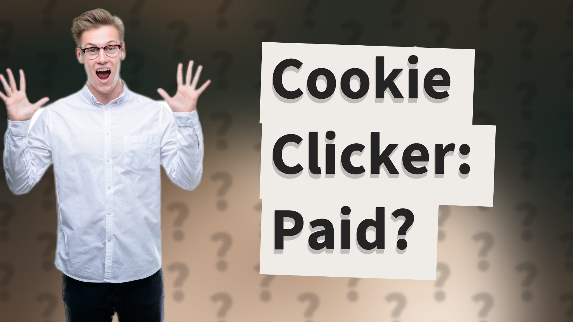 Cookie Clicker: Paid?