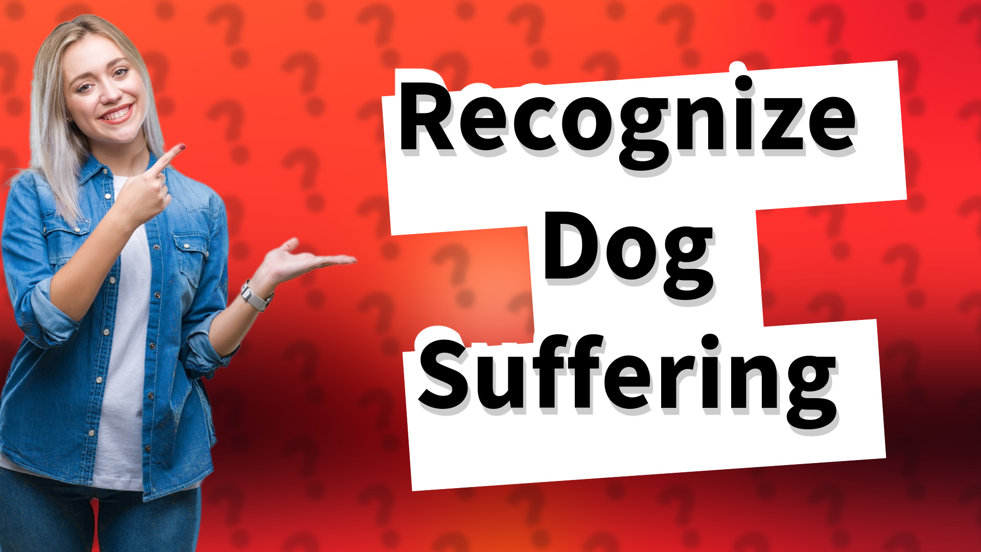Recognize Dog Suffering