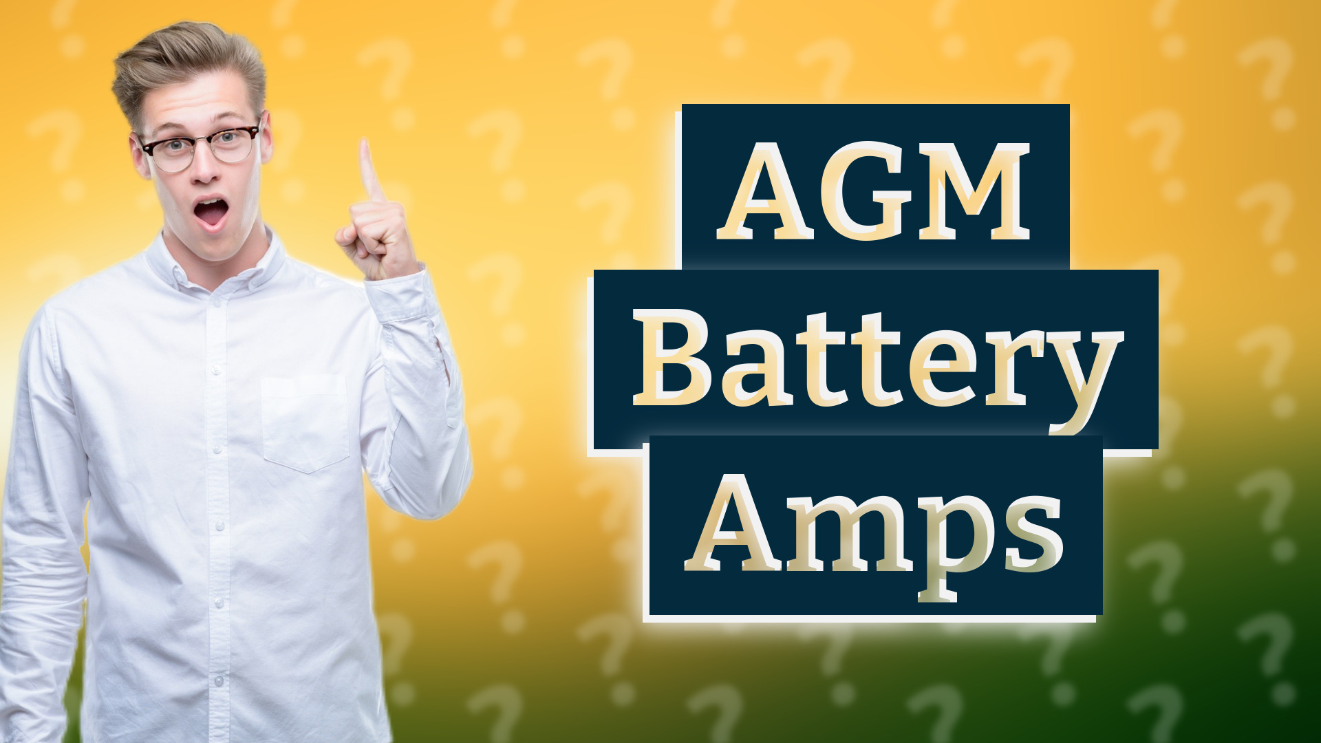 AGM Battery Amps