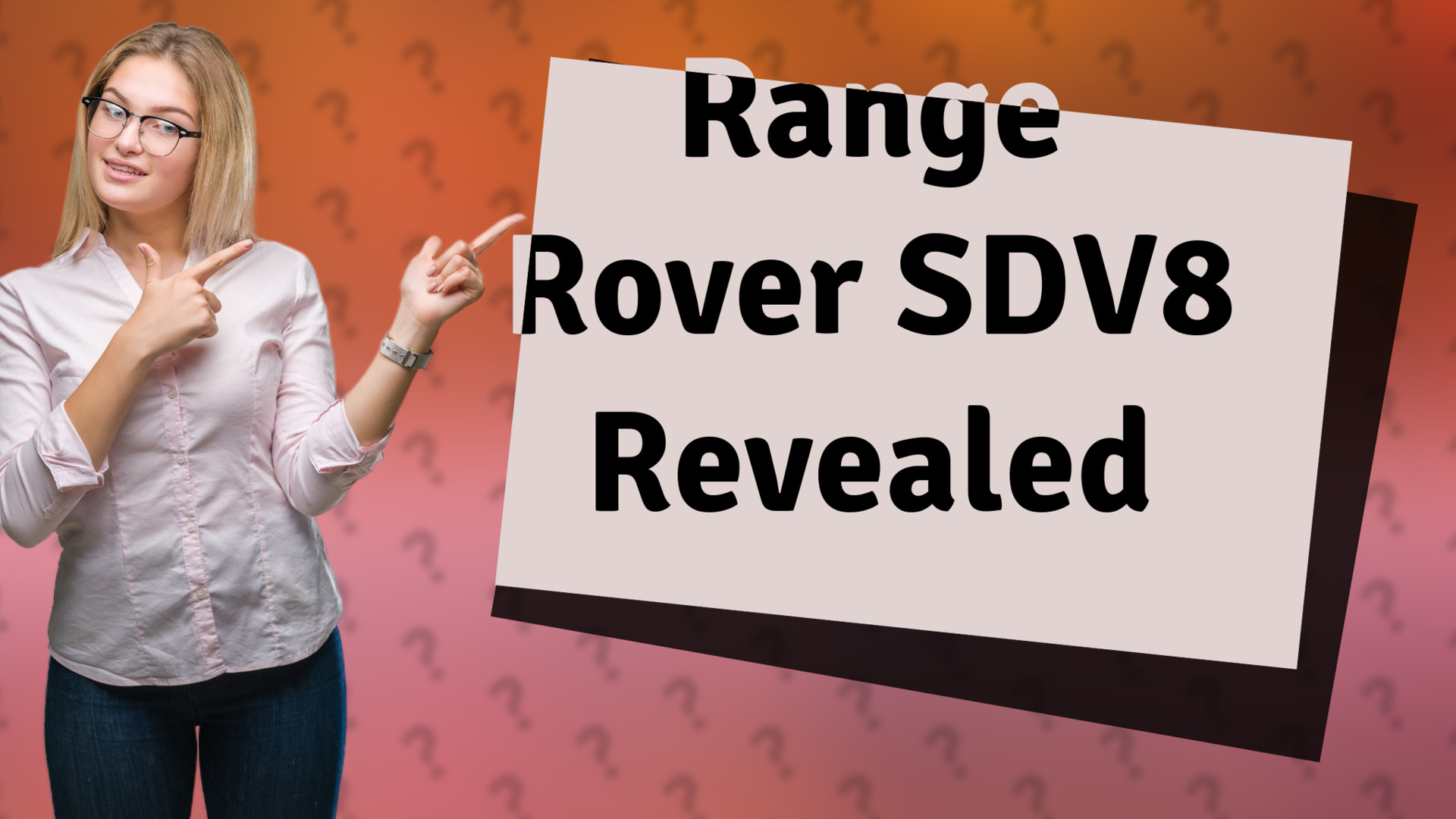 Range Rover SDV8 Revealed