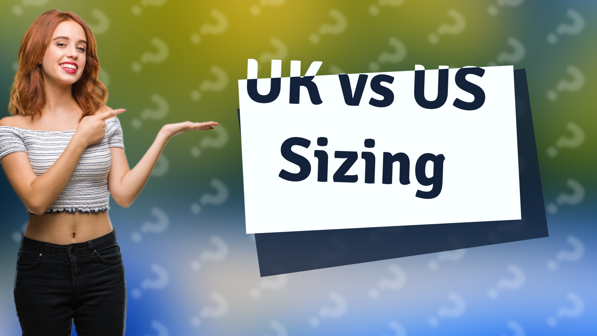 UK vs US Sizing
