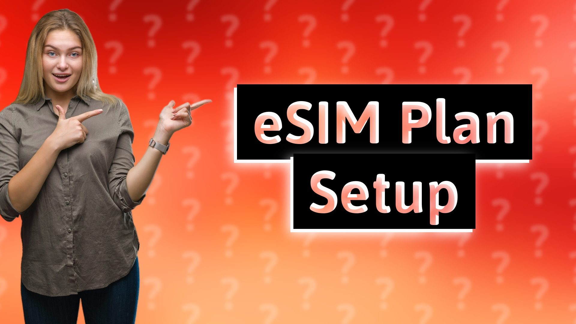 eSIM Plan Setup