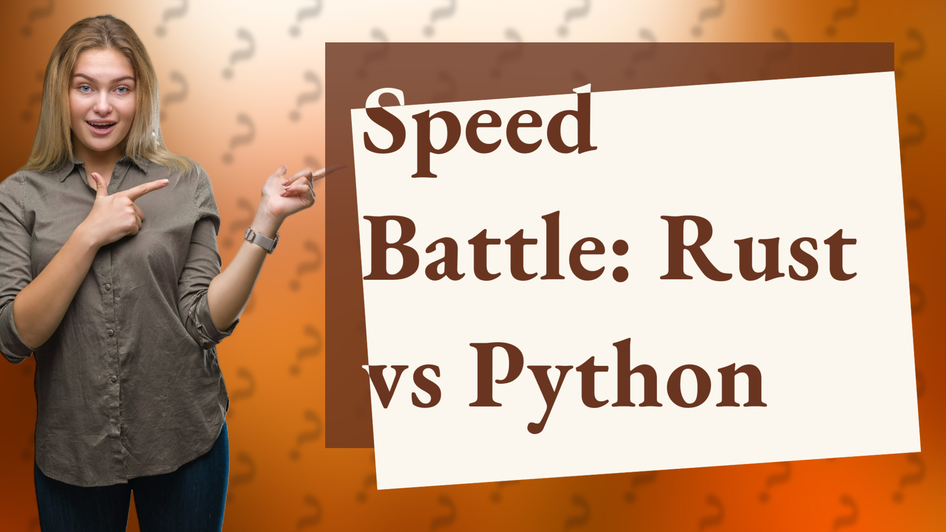 Speed Battle: Rust vs Python