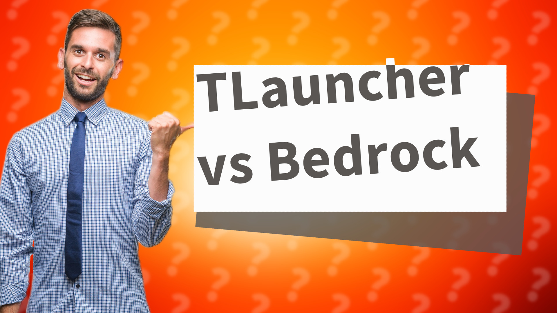 TLauncher vs Bedrock