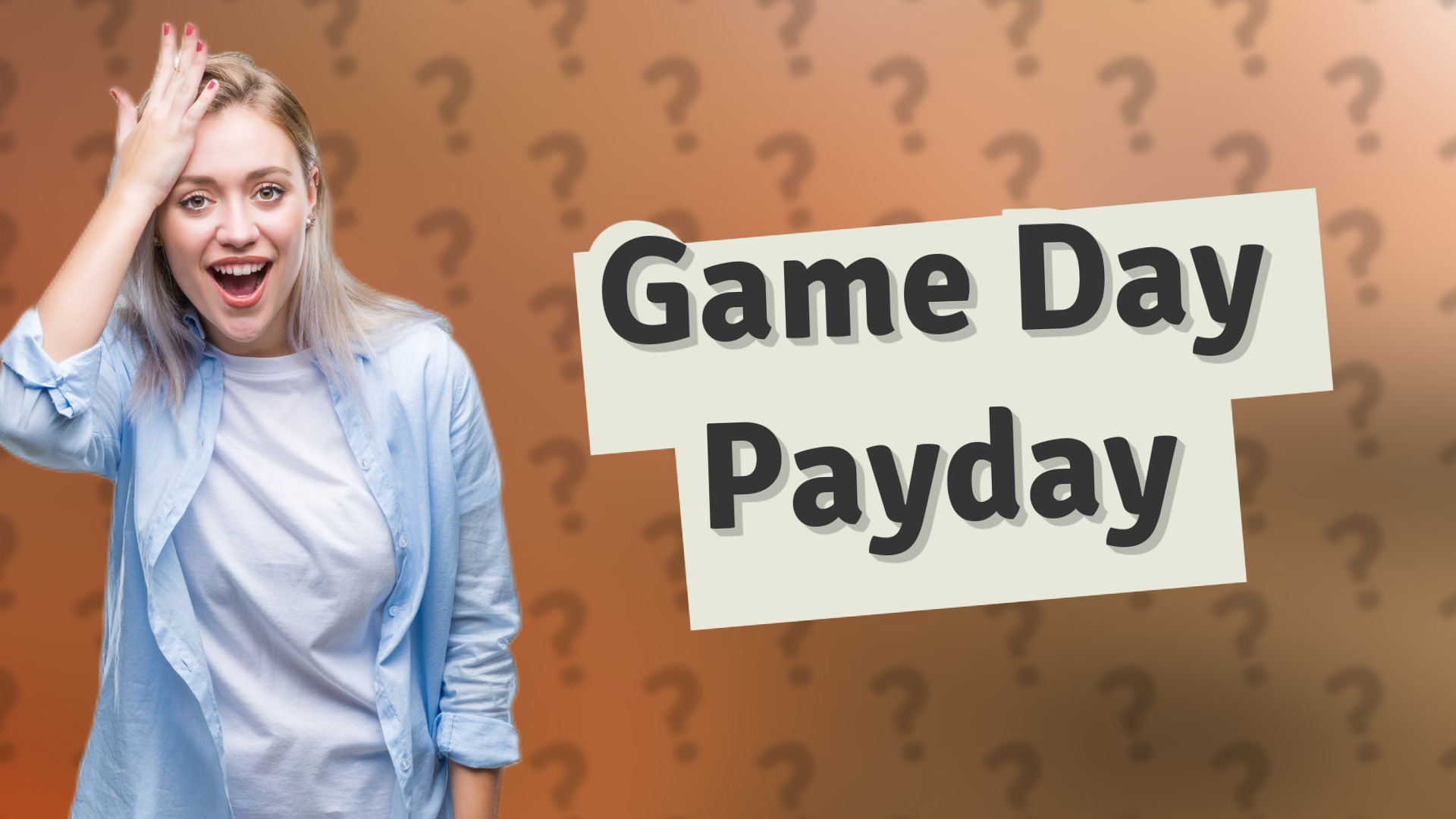 Game Day Payday