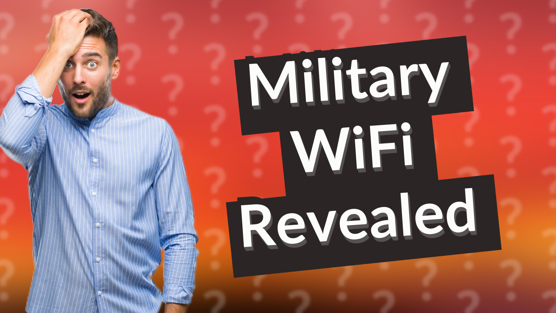 Military WiFi Revealed