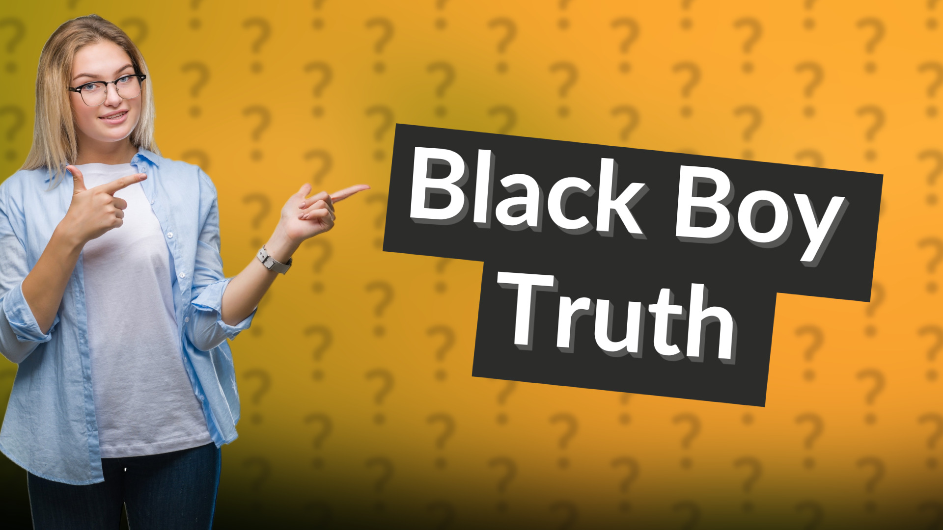 Black Boy Truth