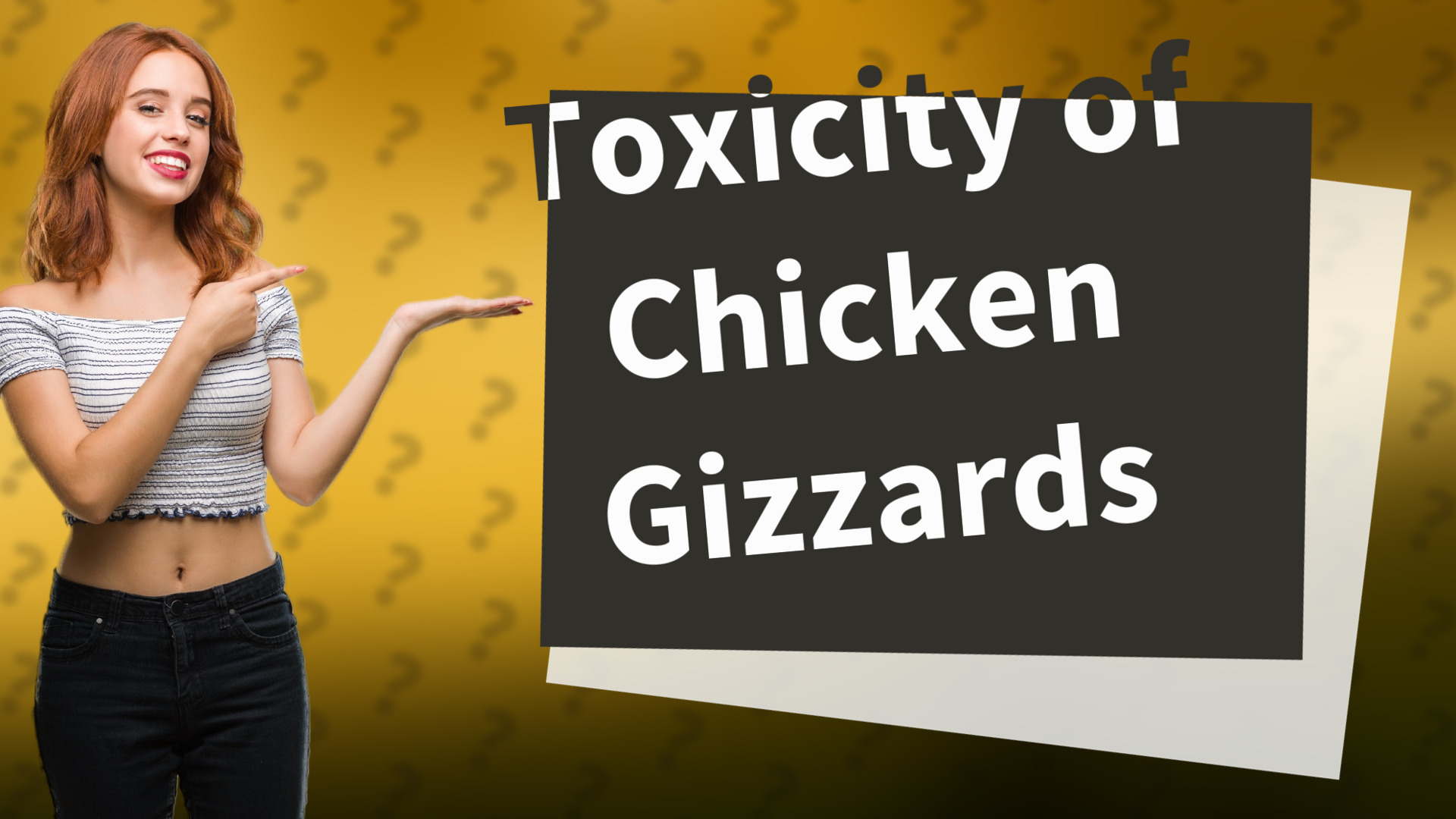 Toxicity of Chicken Gizzards