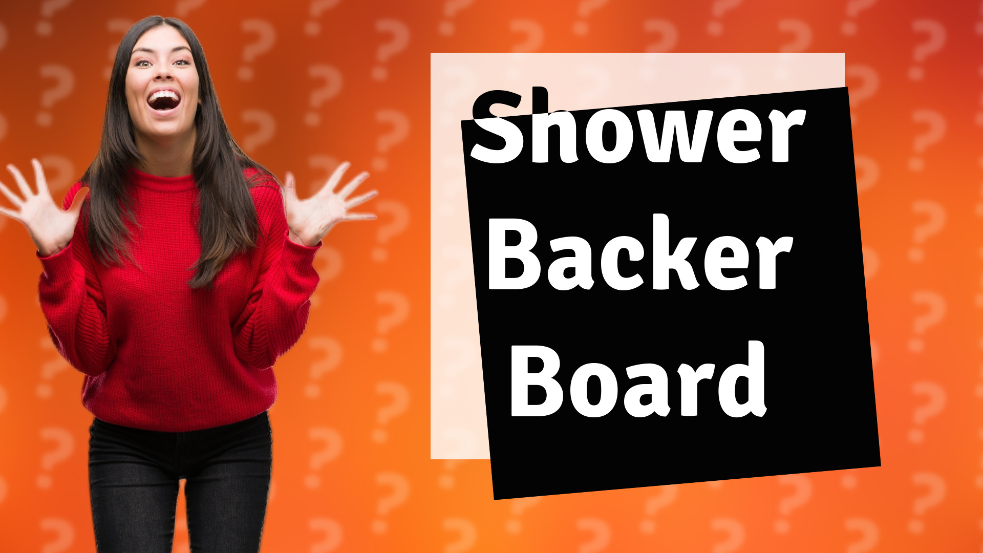 Shower Backer Board