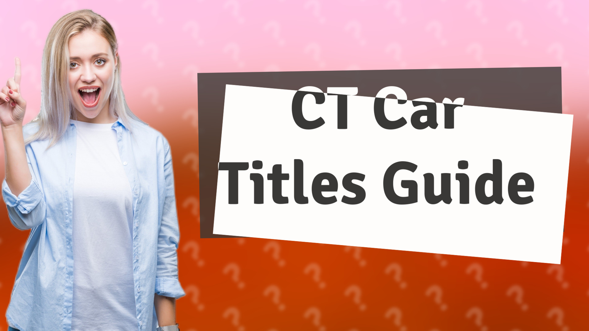 CT Car Titles Guide