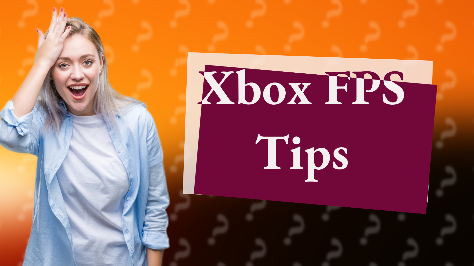 Xbox FPS Tips