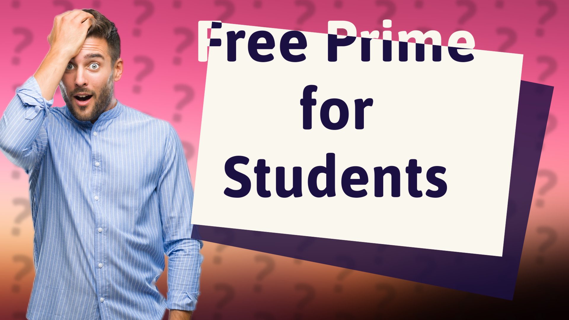 Free Prime for Students